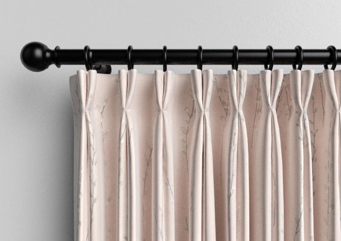 Willow Field, Pastel Pink - Made to Measure Curtains - Image 10